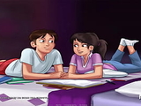 SummertimeSaga - Girlfriend Secretly Invited To Her Home E1 # 52